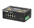 Industriell Ethernet-switch, RJ45-portar 8, 100Mbps, Hanterat